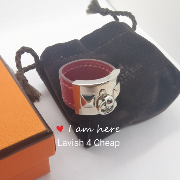 💯 Authentic Hermes Collier de Chien Ring - Picture 1 of 5